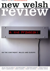 Front Cover - New Welsh Review number 76