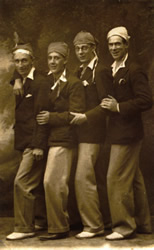 Four Horsemen Of The Apocalypse, 1929: Seaton is third on the left