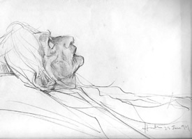 Heather Spears - Artist Sketch of Dorothy Livesay