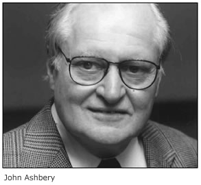 Photograph of John Ashbery