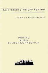 The French Literary Review, issue 8 - front cover