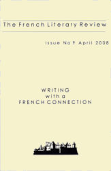 The French Literary Review, issue 9 - front cover