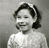 Photograph of Myra Schneider as a girl