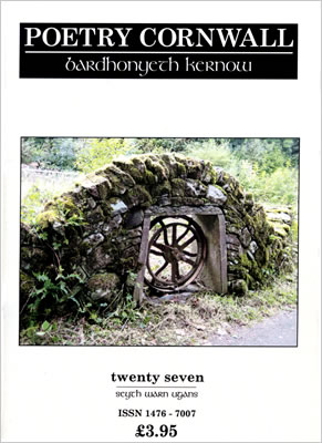 Poetry Cornwall 27 front cover