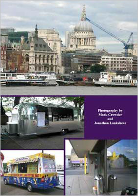 Photographs of St. Paul's cathedral and the area around the Southbank Centre.