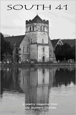 South 41 front cover - photo of All Saints Church, Bisham