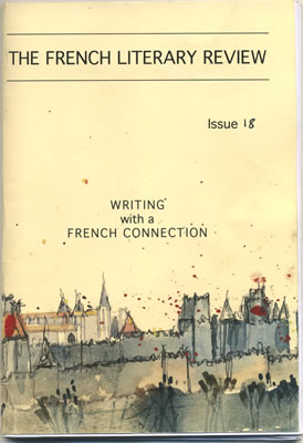 Front Cover of issue 18 of French Literary Review