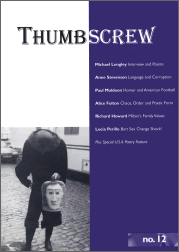 Thumbscrew 12 - Cover Page