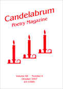 Candelabrum Vol. XII No. 6 - front cover