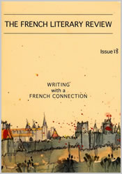 The French Literary Review, issue 10 - front cover
