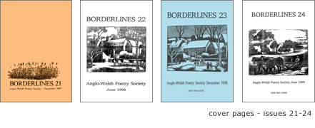 Borderlines 21-24 - cover pages